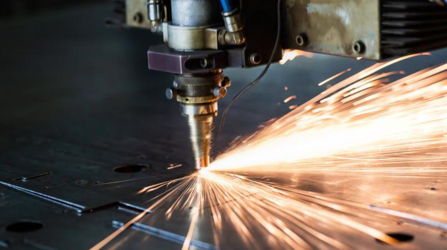 Precision laser cutting service for metal sheets and components, high-precision industrial processing