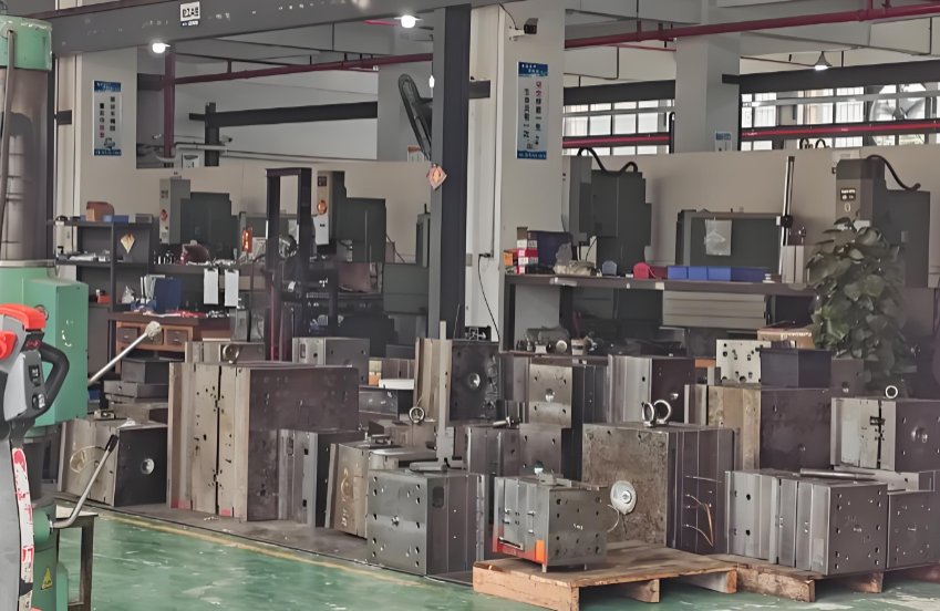 CNC machining process for precision injection mold components