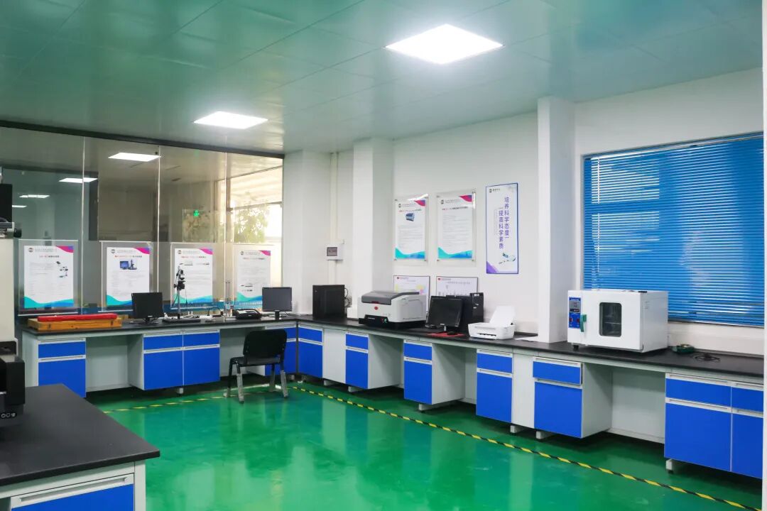 Open-plan office workspace of our engineering and production team