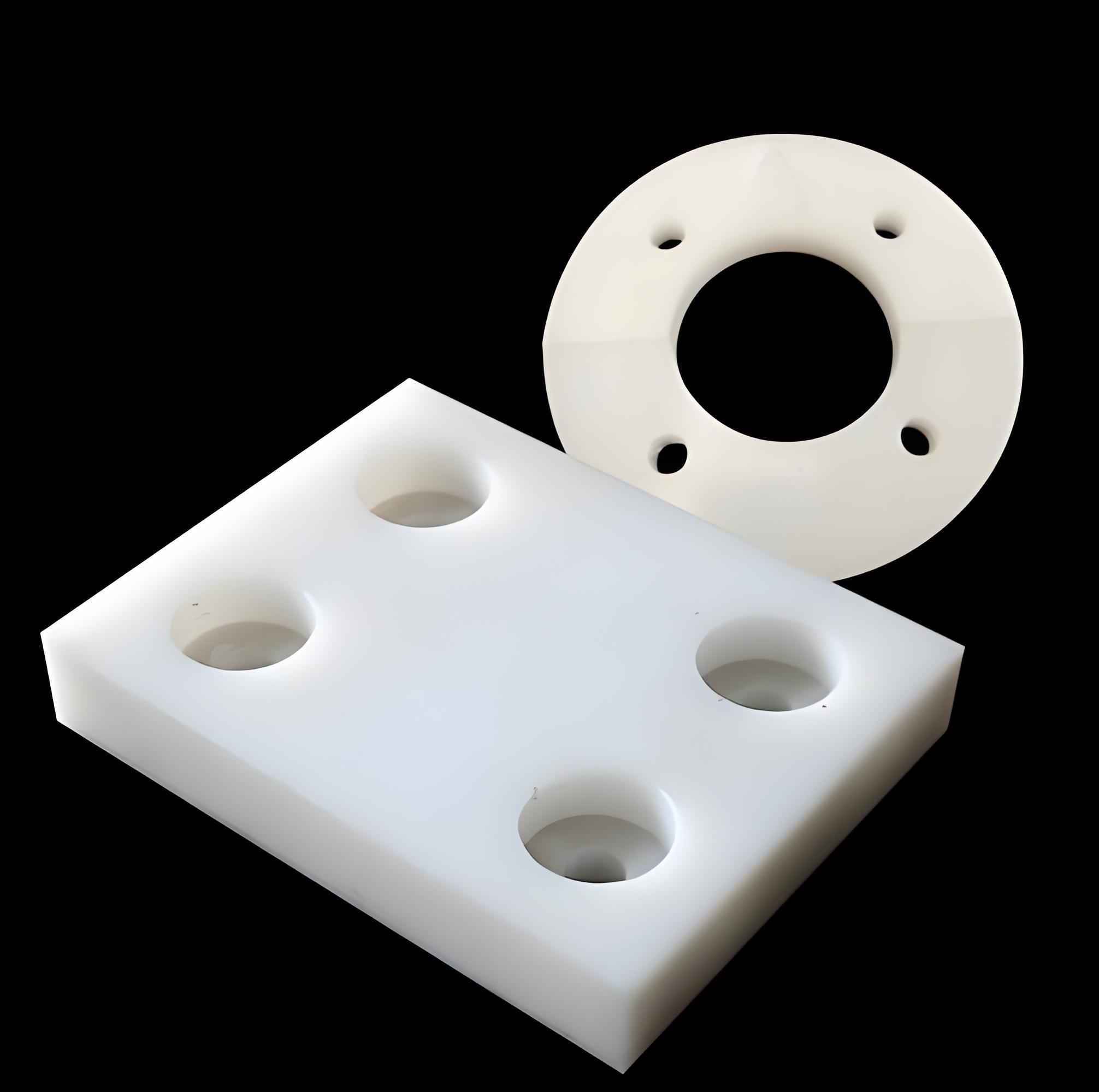 Custom PP plastic parts, precision CNC machining.