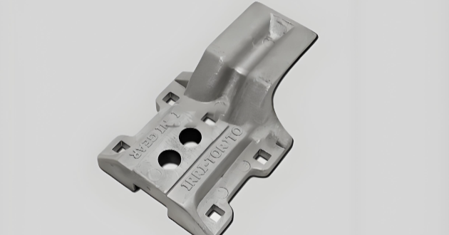 Die cast metal components for semiconductor manufacturing equipment